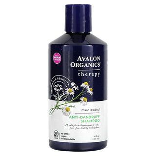 שמפו נגד קשקשים Avalon Organics - 414 מ"ל - קמומיל