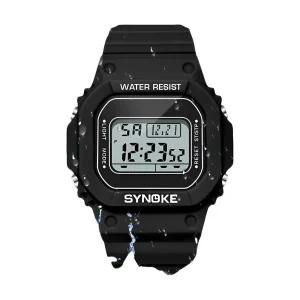 שעון יד צבאי דיגיטלי SYNOKE - עמיד למים לגברים