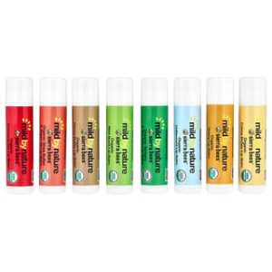 שפתון אורגני Sierra Bees - מארז 8 יחידות