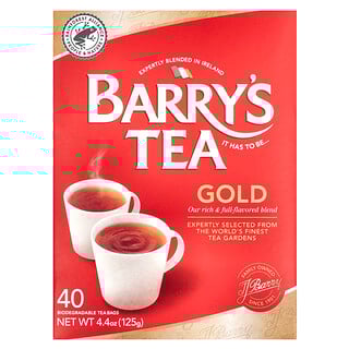 תה Barrys Tea Gold Blend - 40 שקיות תה - 125 גרם