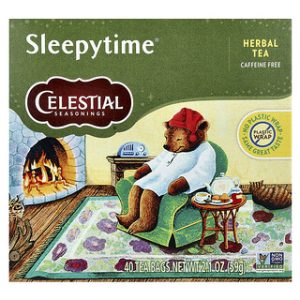 תה צמחים Sleepytime - נטול קפאין - 40 שקיקים