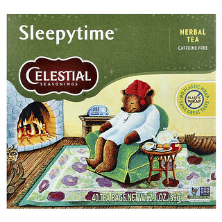תה צמחים Sleepytime - נטול קפאין - 40 שקיקים