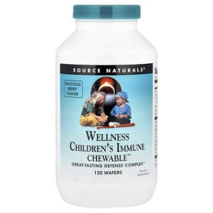 תוסף חיזוק חיסוני לילדים - סורס נטורלס 120 טבליות
