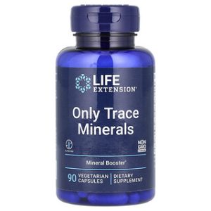 תוספי תזונה - Only Trace Minerals , Life Extension