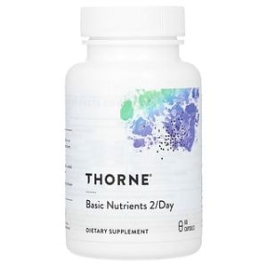 תוספי תזונה - Thorne Basic Nutrients 2,Day - 60 כמוסות