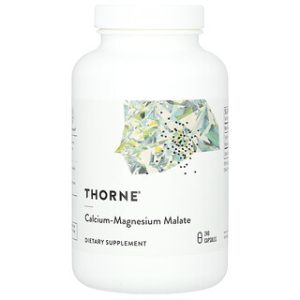 תוספי תזונה - Thorne Calcium-Magnesium Malate - 240 כמוסות
