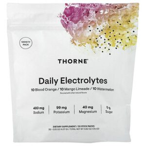 ת'ורן Daily Electrolytes - מארז טעמים, 30 יחידות