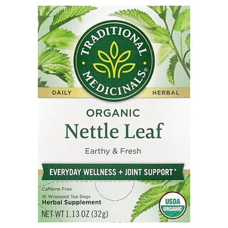 תמצית סרפד אורגני - Traditional Medicinals - תה ללא קפאין