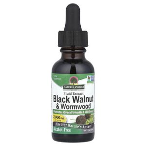 תמצית קיבה ללא אלכוהול- אגוז שחור ולענה - Natures Answer