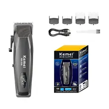 תספורת לגבר - מכונת תספורת אלחוטית Kemei KM-1856