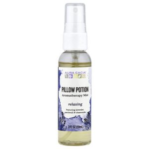 תרסיס ארומתרפי מרגיע Aura Cacia - Pillow Potion 59 מ"ל