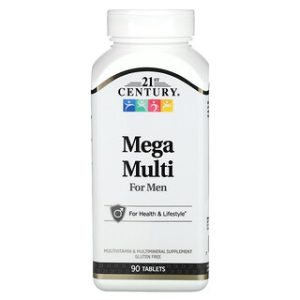 21st Century Mega Multi לגברים - 90 טבליות