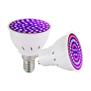 3 יח' מנורת גידול LED - ספקטרום מלא לצמחים