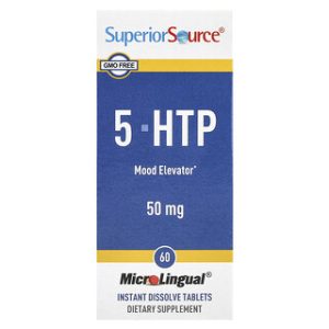 5-HTP Superior Source 50 מ"ג - 60 טבליות מסיסות