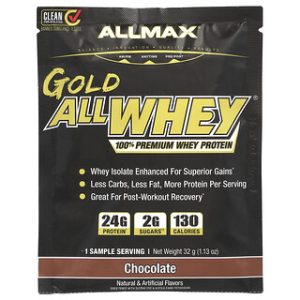 ALLMAX Gold AllWhey חלבון מי גבינה שוקולד 32 גרם - קנייה