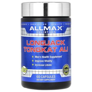 ALLMAX Longjack Tongkat Ali 325 מ"ג - 60 כמוסות