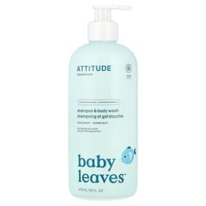 ATTITUDE Baby Leaves - שמפו וסבון גוף מרגיע לתינוק