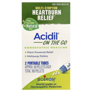 Acidil® On The Go, הקלה מהירה לצרבת - 2 צינורות