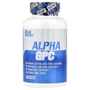 Alpha GPC EVLution - תוסף זיכרון וריכוז , 60 כמוסות