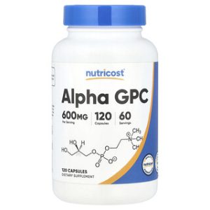 Alpha GPC Nutricost - תוסף תזונה לשיפור קוגניטיבי