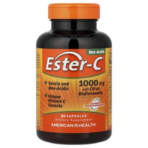 American Health Ester-C - ויטמין C עם ביופלבנואידים - 90 כמוסות
