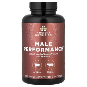 Ancient Nutrition Male Performance - תוסף לגברים 180 כמוסות