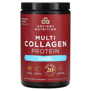 Ancient Nutrition Multi Collagen - חלבון קולגן בטעם וניל