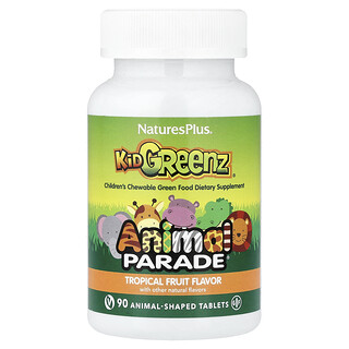 Animal Parade Kid Greenz - תוסף תזונה טרופי לילדים