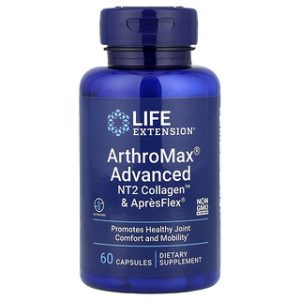 ArthroMax® Advanced, קולגן NT2 ואפרפלס - 60 כמוסות