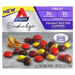 Atkins Endulge - חטיפי חמאת בוטנים 5 יח׳