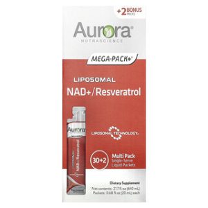 Aurora Nutrascience NAD+ ורסברטרול ליפוזומלי - 32 מנות