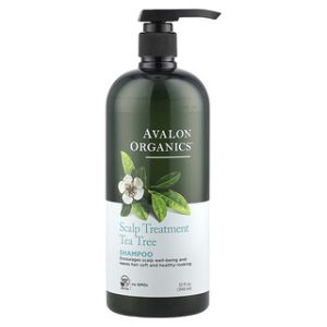 Avalon Organics שמפו לטיפול בקרקפת- עץ התה