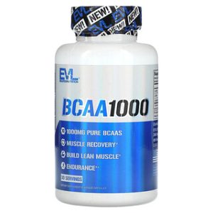 BCAA 1000 EVLution - כדורי BCAA צמחוניים - 60 כמוסות