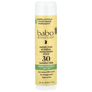 Babo Botanicals מקל הגנה SPF30 עור רגיש-ללא ריח