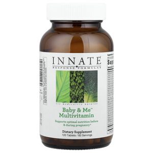 Baby & Me מולטי ויטמין - Innate Response Formulas 120 טבליות
