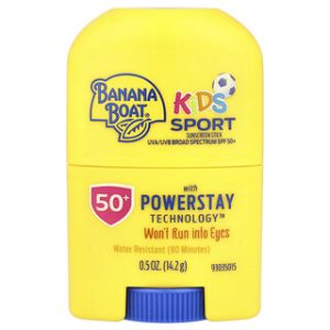 Banana Boat Kids Sport מקל הגנה SPF50+ - 14.2 גרם