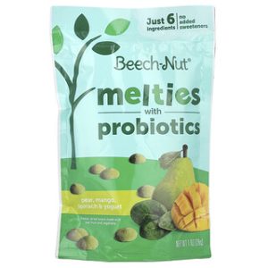 Beech-Nut Melties - חטיפי פרוביוטיקה לפעוטות - אגס