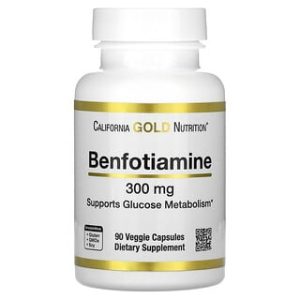 Benfotiamine 300 מ"ג , California Gold Nutrition - כמוסות