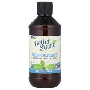 Better Stevia NOW Foods - ממתיק נוזלי אורגני 237 מ"ל
