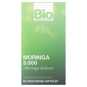 Bio Nutrition מורינגה 5000 מ"ג - 60 כמוסות צמחוניות