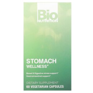 Bio Nutrition - תוסף תזונה לקיבה בריאה , 60 כמוסות