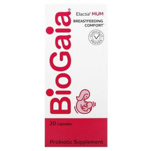 BioGaia Mum 90mg - כמוסות פרוביוטיקה לאם 30 יח'