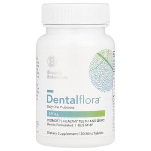 Biocidin Dentalflora - פרוביוטיקה לבריאות הפה - 30 טבליות