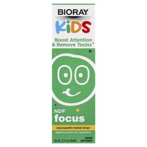 Bioray Kids NDF Focus- תרכיז תמציות הדרים לילדים