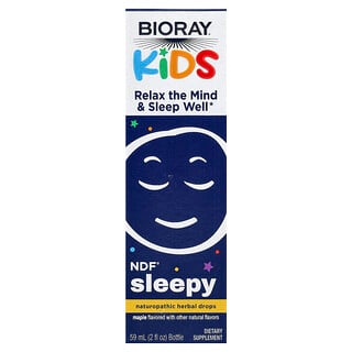 Bioray Kids NDF Sleepy - תמיסה טבעית לשינה לילדים