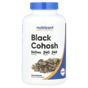 Black Cohosh Nutricost - 540 מ"ג , 240 כמוסות