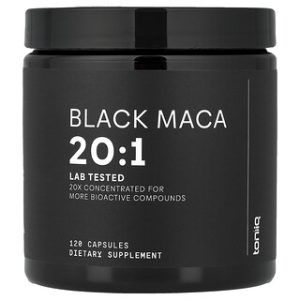 Black Maca Toniiq - תוסף מאקה שחורה 20,1 - 120 כמוסות