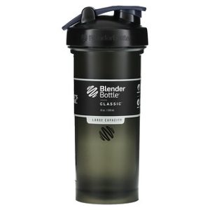 Blender Bottle Classic שחור 45oz - בקבוק שייק איכותי