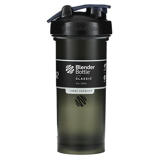 Blender Bottle Classic שחור 45oz - בקבוק שייק איכותי