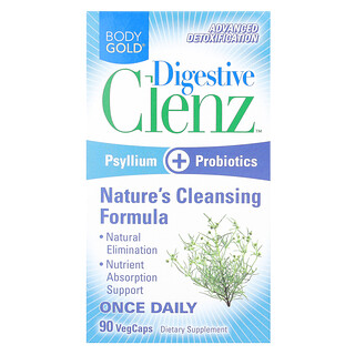 BodyGold Digestive Clenz - 90 כמוסות טבעיות